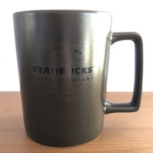 Starbucks Classic Black 16oz Mug 2016